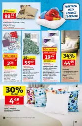 Gazetka promocyjna Auchan - 30 Lat Hipermarket - Gazetka - ważna od 07.10 do 07.10.2026 - strona 35 - produkty: Por, Koc, Gra, Kołdra, Pościel, Poszewka, Wełna, Komplet pościeli, Poduszka, Intel, Grafika