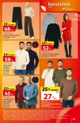 Gazetka promocyjna Auchan - 30 Lat Hipermarket - Gazetka - ważna od 07.10 do 07.10.2026 - strona 45 - produkty: Sweter, Kosz, Koszulka, Spodnie, Sukienka