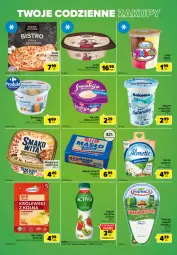 Gazetka promocyjna Carrefour - Gazetka Express - Gazetka - ważna od 05.09 do 05.09.2022 - strona 2 - produkty: Jogurt naturalny, Ser, Twaróg, Piątnica, Zott, Jogurt, Smakija, Kosz, Activia, Lody, Serek, Bakoma, Masło, Almette