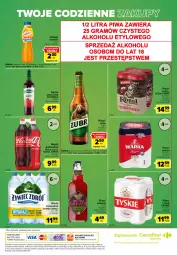 Gazetka promocyjna Carrefour - Gazetka Express - Gazetka - ważna od 05.09 do 05.09.2022 - strona 6 - produkty: Piwa, Piwo, Gin, Gra, Stek, Kosz, Tyskie, Warka, Syrop, Fanta, Woda, Sprite, Napój, Kozel, Hortex, Fa