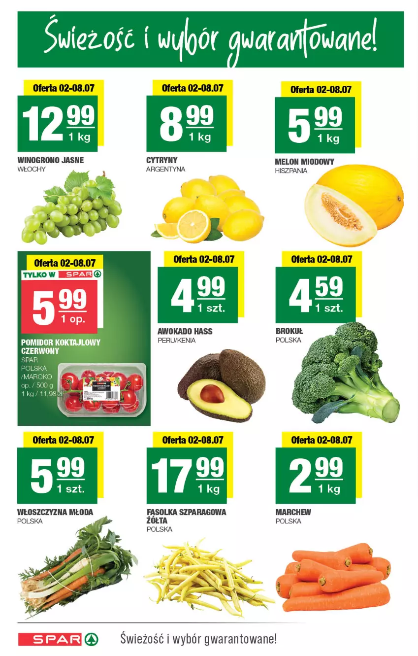 Gazetka promocyjna Spar - Spar - ważna 29.06 do 09.07.2025 - strona 2 - produkty: Cytryny, Fa, Melon, Wino