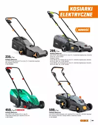 Gazetka promocyjna Obi - Gazetka OBI - Gazetka - ważna od 30.09 do 30.09.2025 - strona 109 - produkty: Top, Kosz, Warka, Kosiarka, Akumulator