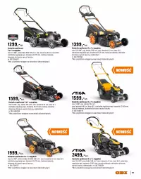 Gazetka promocyjna Obi - Gazetka OBI - Gazetka - ważna od 30.09 do 30.09.2025 - strona 111 - produkty: Kosiarka spalinowa z napędem, Kosz, Kosiarka