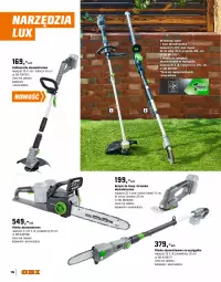 Gazetka promocyjna Obi - Gazetka OBI - Gazetka - ważna od 30.09 do 30.09.2025 - strona 116 - produkty: Noż, Nożyce, Kosz, Warka, Dmuchawa do liści, Kasza, Kosiarka, Akumulator