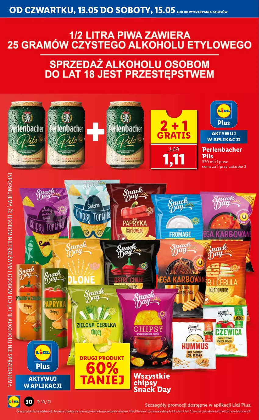 Gazetka promocyjna Lidl - GAZETKA - ważna 13.05 do 15.05.2021 - strona 30 - produkty: Chipsy, Gra, NBA