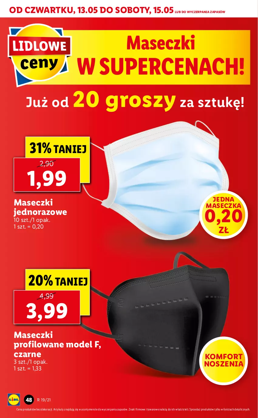 Gazetka promocyjna Lidl - GAZETKA - ważna 13.05 do 15.05.2021 - strona 48