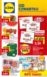 Gazetka promocyjna Lidl - GAZETKA - Gazetka - ważna od 15.05 do 15.05.2021 - strona 1 - produkty: Piwa, Mięso mielone, Gra, Mlekovita, Carlsberg, Maliny, Arbuz, Masło, Mięso, Mleko