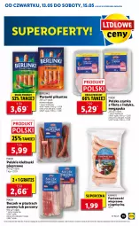 Gazetka promocyjna Lidl - GAZETKA - Gazetka - ważna od 15.05 do 15.05.2021 - strona 11 - produkty: Gra, Parówki, Kiełbaski pieprzowe, Szynka, PIKOK, Pieprz, Boczek, Kabanos, Berlinki