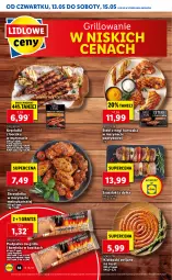 Gazetka promocyjna Lidl - GAZETKA - Gazetka - ważna od 15.05 do 15.05.2021 - strona 18 - produkty: Kurczak, Sok, Gra, Inka, Sokołów, Stek, Morliny, Grill