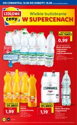 Gazetka promocyjna Lidl - GAZETKA - Gazetka - ważna od 15.05 do 15.05.2021 - strona 20 - produkty: Mus, Woda mineralna, Woda, Cisowianka, Nektar, Magnez