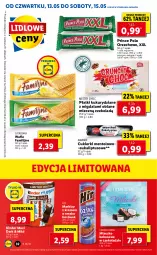 Gazetka promocyjna Lidl - GAZETKA - Gazetka - ważna od 15.05 do 15.05.2021 - strona 32 - produkty: Prince Polo, Cukier, Jutrzenka, Mleczko, Cukierki, Kinder, Kokos, Fa