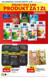 Gazetka promocyjna Lidl - GAZETKA - Gazetka - ważna od 15.05 do 15.05.2021 - strona 34 - produkty: Kawa ziarnista, Kawa, Jacobs, Herbata