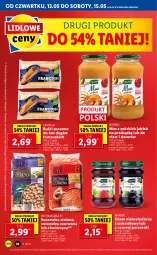 Gazetka promocyjna Lidl - GAZETKA - Gazetka - ważna od 15.05 do 15.05.2021 - strona 36 - produkty: Ser, Por, Mus, Hot dog, Kuchnia, Dżem, Deser