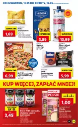 Gazetka promocyjna Lidl - GAZETKA - Gazetka - ważna od 15.05 do 15.05.2021 - strona 37 - produkty: Lubella, Makaron, Sok, Bell, Kuchnia, Hamburger, Dżem, Dr. Oetker, Pizza, Burger, Oliwa z oliwek, Bella, Kasza