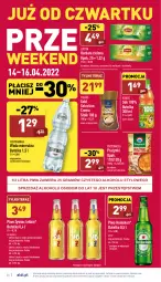 Gazetka promocyjna Aldi - Katalog spożywczy - Gazetka - ważna od 16.04 do 16.04.2022 - strona 26 - produkty: Piwa, Piwo, Tchibo, Kawa rozpuszczalna, Sok, Gra, Beko, Kawa, Heineken, Tera, Lipton, Przysnacki, Woda mineralna, Kubuś, Woda, Herbata, Cisowianka