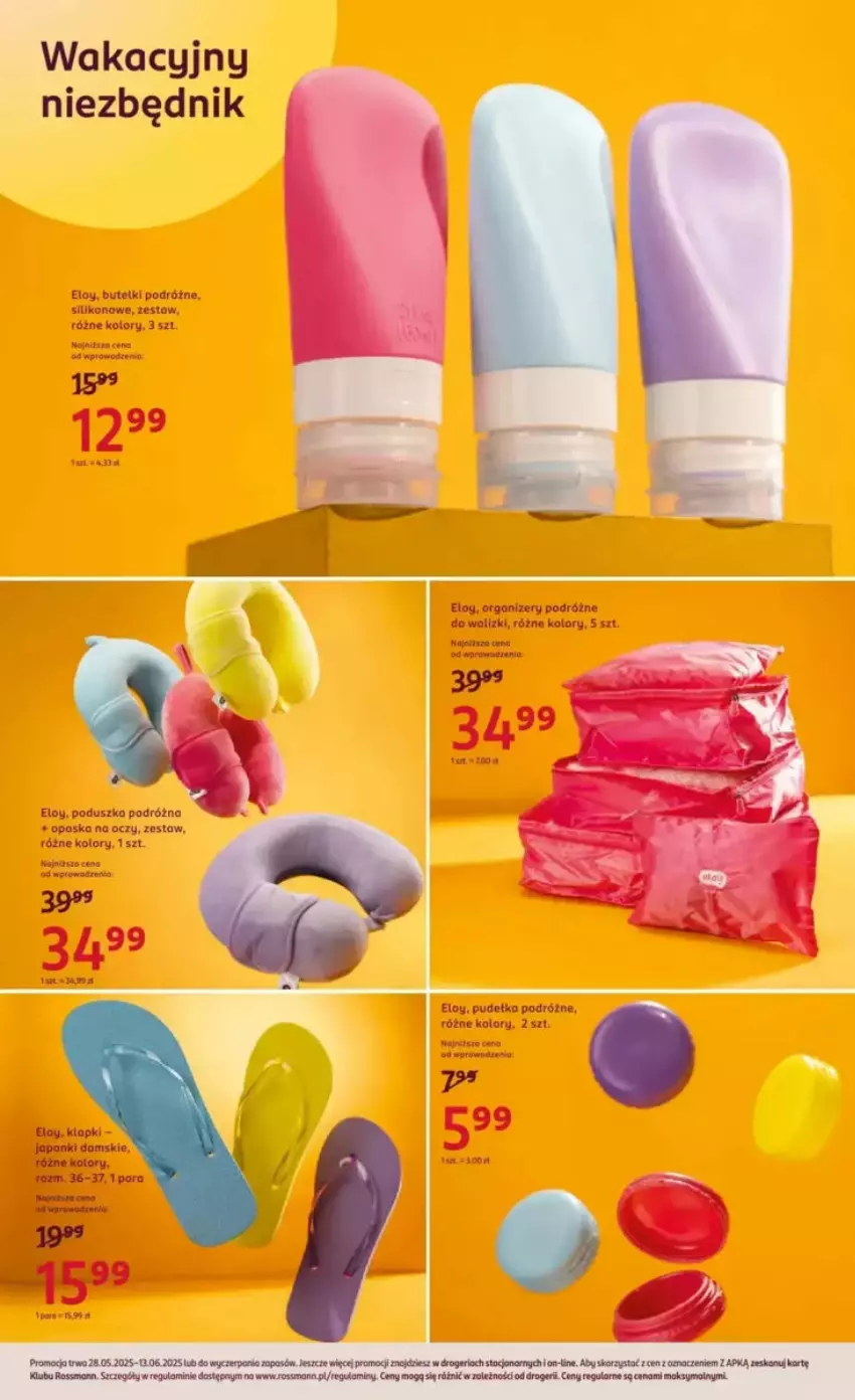 Gazetka promocyjna Rossmann - ważna 28.05 do 03.06.2025 - strona 7 - produkty: Opaska, Opaska na oczy, Poduszka