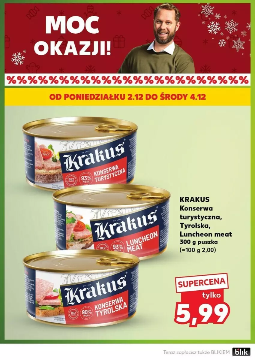 Gazetka promocyjna Kaufland - ważna 02.12 do 04.12.2024 - strona 12 - produkty: Konserwa turystyczna, Krakus, Ser, Tera