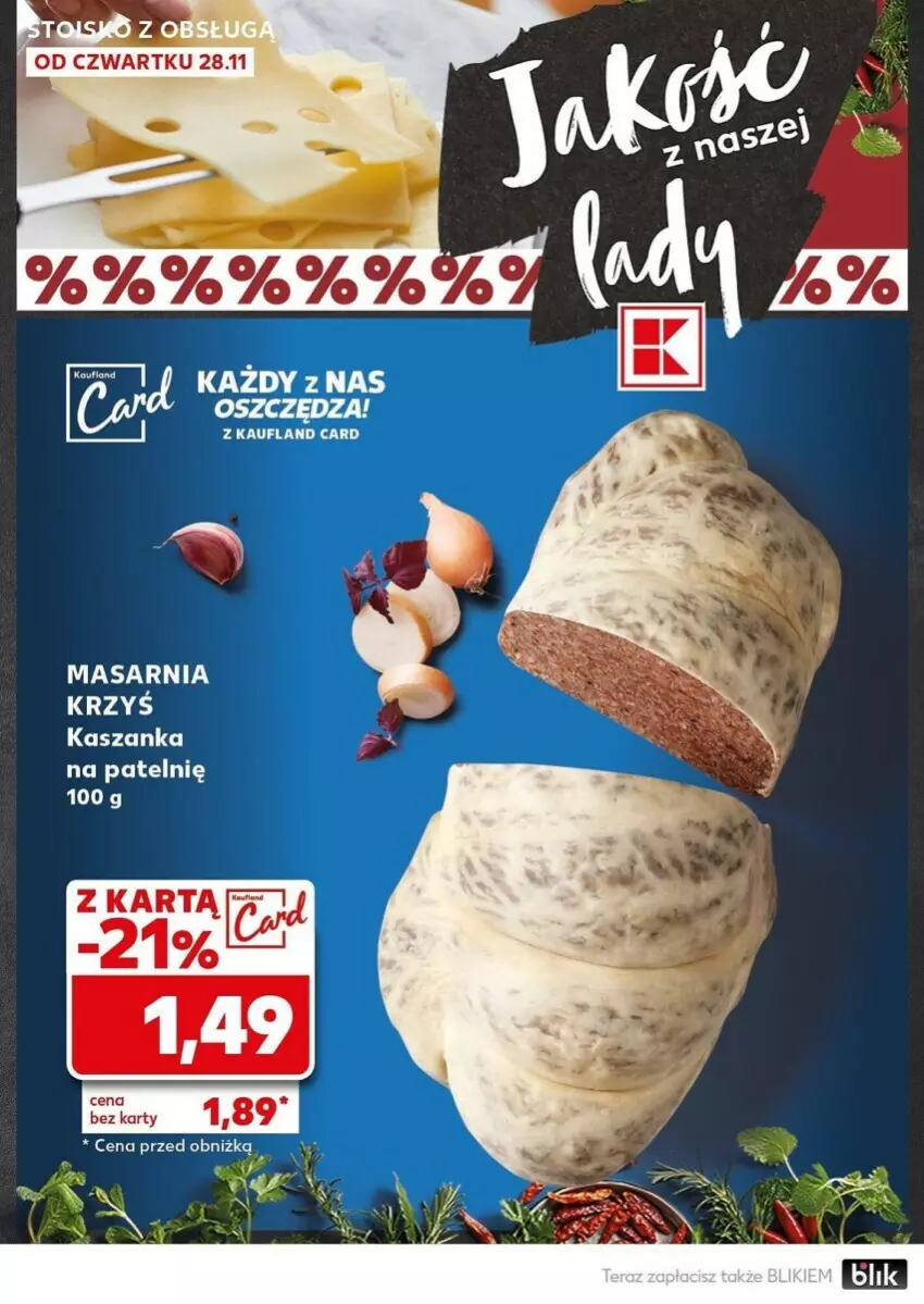 Gazetka promocyjna Kaufland - ważna 02.12 do 04.12.2024 - strona 15 - produkty: Kasza, Kaszanka