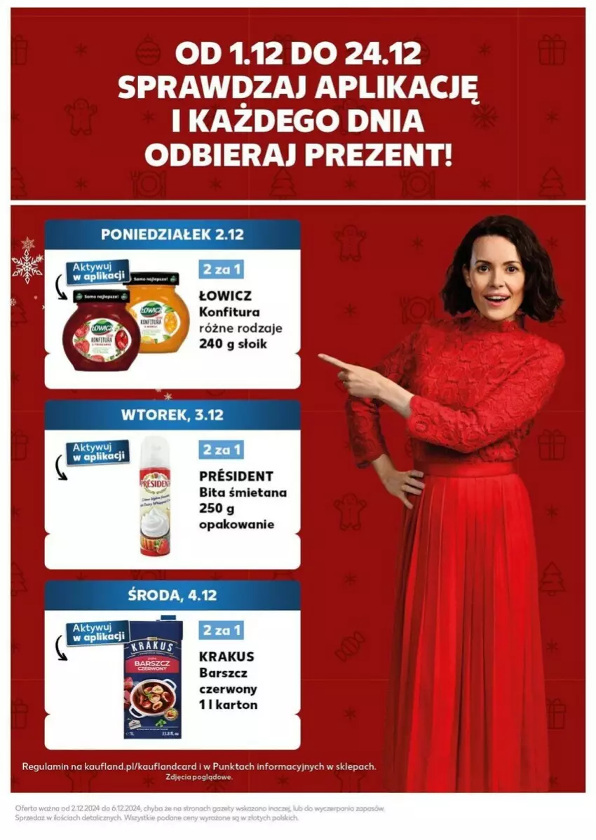 Gazetka promocyjna Kaufland - ważna 02.12 do 04.12.2024 - strona 40 - produkty: Konfitura, Krakus