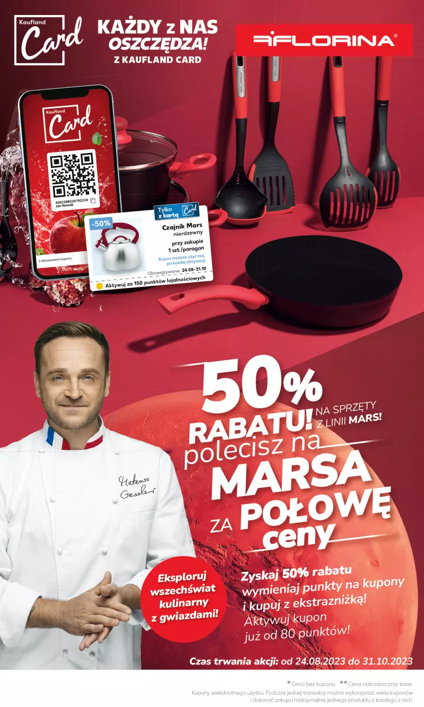 Gazetka promocyjna Kaufland - Mocny Start - ważna 02.10 do 04.10.2023 - strona 14 - produkty: Czajnik, Gwiazda, Mars