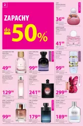 Gazetka promocyjna Hebe - Gazetka - Gazetka - ważna od 17.04 do 17.04.2026 - strona 2 - produkty: Woda perfumowana, Carolina Herrera, Calvin Klein, Perfum, Jimmy Choo, Karl Lagerfeld, Lack, Laur, Woda toaletowa, Yves Saint Laurent, Woda, Fa