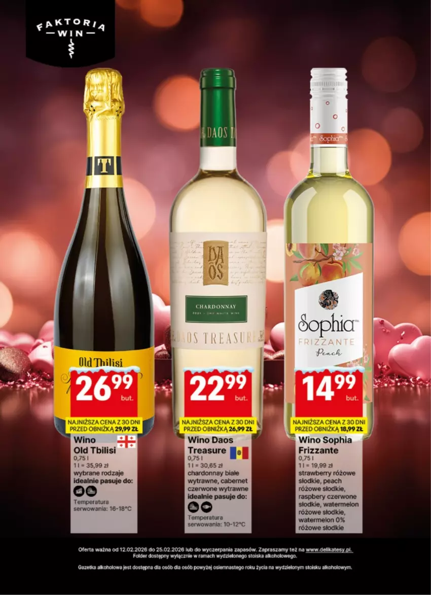 Gazetka promocyjna Delikatesy Centrum - Delibarek DC07-DC08 - ważna 12.02 do 25.02.2026 - strona 5 - produkty: Chardonnay, Melon, Rama, Ser, Wino
