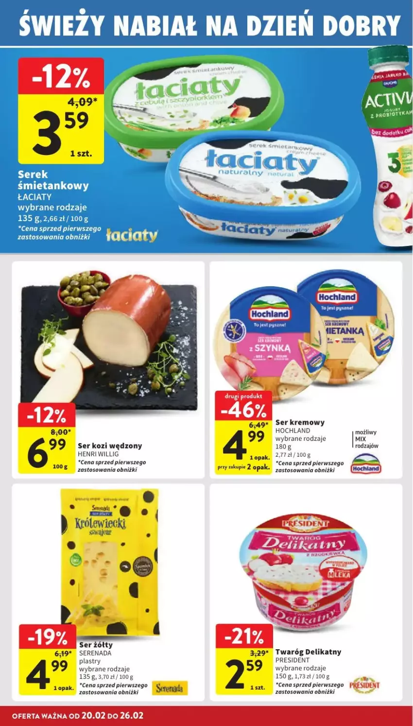 Gazetka promocyjna Intermarche - ważna 24.02 do 26.02.2025 - strona 16 - produkty: Ser, Ser kozi