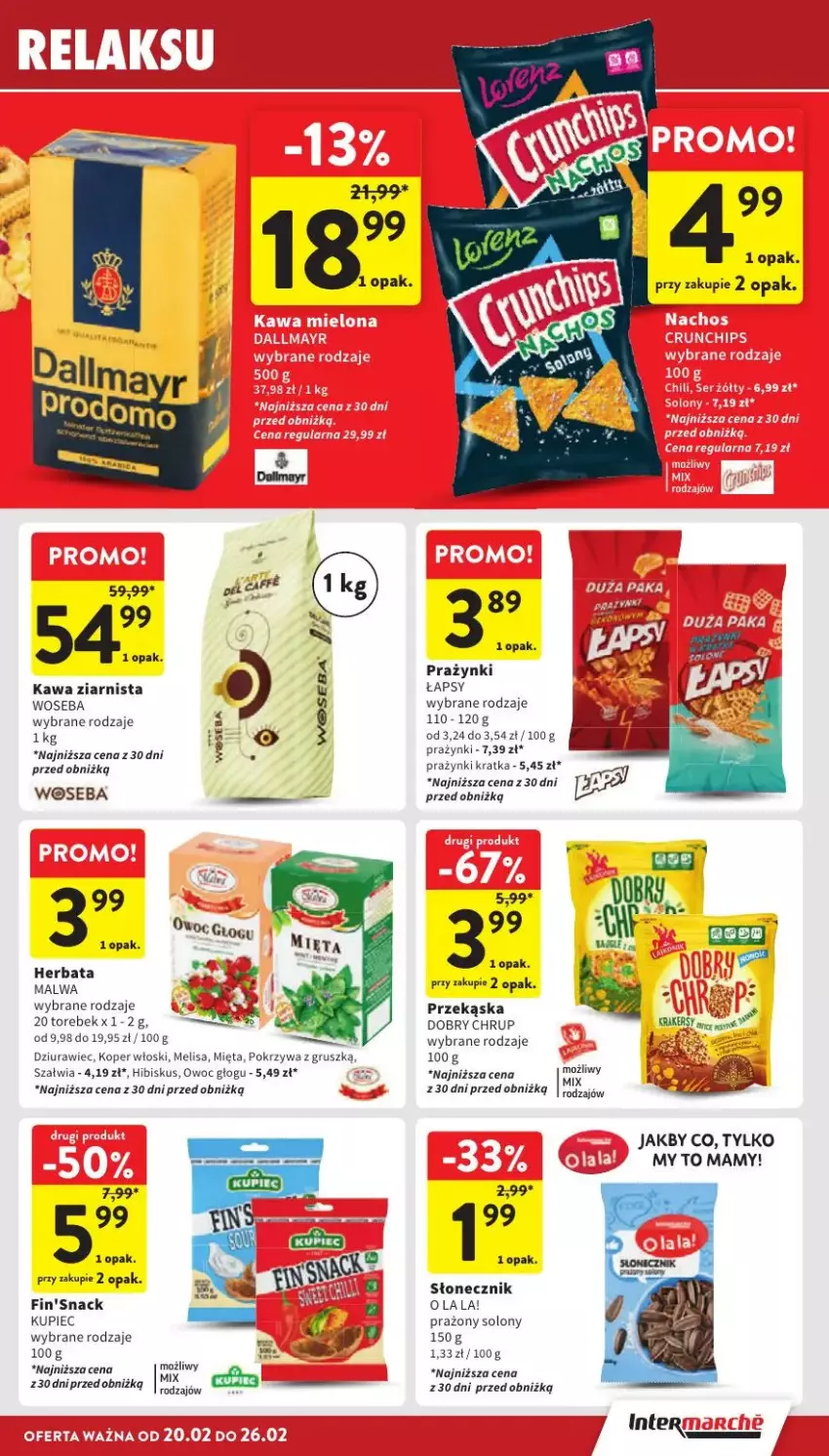 Gazetka promocyjna Intermarche - ważna 24.02 do 26.02.2025 - strona 21 - produkty: Herbata, Hibiskus, Kawa, Kawa ziarnista, Koper włoski, Kupiec, Mięta, Piec, Woseba