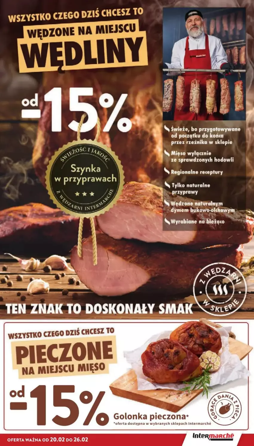 Gazetka promocyjna Intermarche - ważna 24.02 do 26.02.2025 - strona 8 - produkty: Fa, Golonka pieczona, Mięso, Piec, Przyprawy