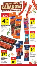 Gazetka promocyjna Intermarche - Gazetka - ważna od 26.02 do 26.02.2025 - strona 11 - produkty: Krakus, Gry, Tarczyński, Kabanos, Olewnik, Fa