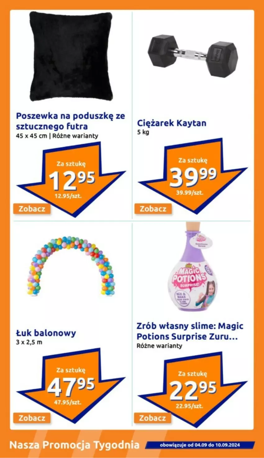 Gazetka promocyjna Action - ważna 04.09 do 10.09.2024 - strona 12 - produkty: Poszewka