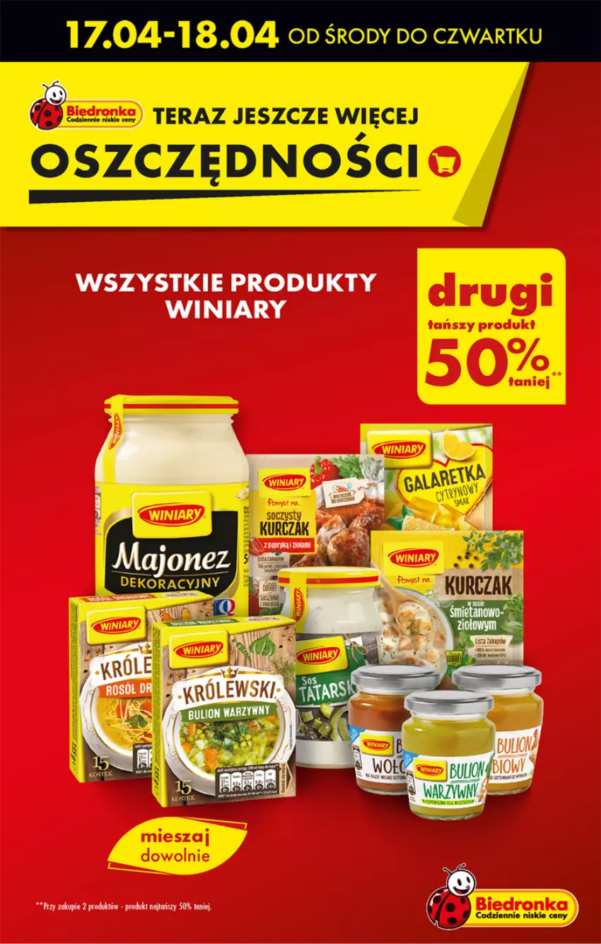 Gazetka promocyjna Biedronka - Od Środy - ważna 18.04 do 24.04.2024 - strona 7 - produkty: Tera, Winiary