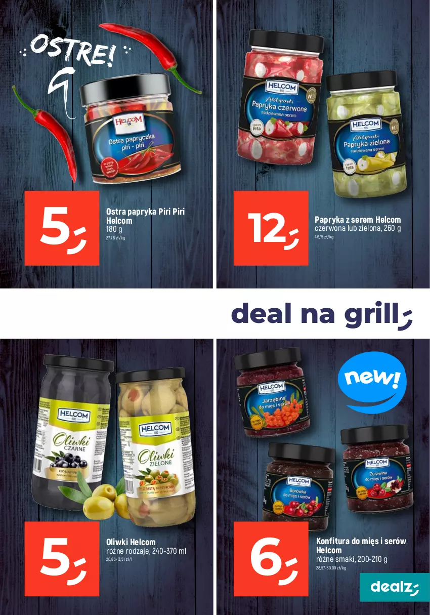 Gazetka promocyjna Dealz - MAKE A DEALZ - ważna 11.04 do 19.04.2023 - strona 11 - produkty: Gra, Grill, HELCOM, Konfitura, Oliwki, Papryka, Ser, Sos