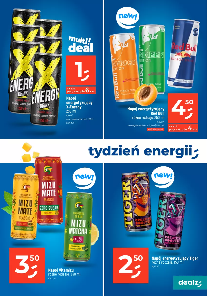 Gazetka promocyjna Dealz - MAKE A DEALZ - ważna 11.04 do 19.04.2023 - strona 3 - produkty: Gra, Napój, Napój izotoniczny, Red Bull, Tiger