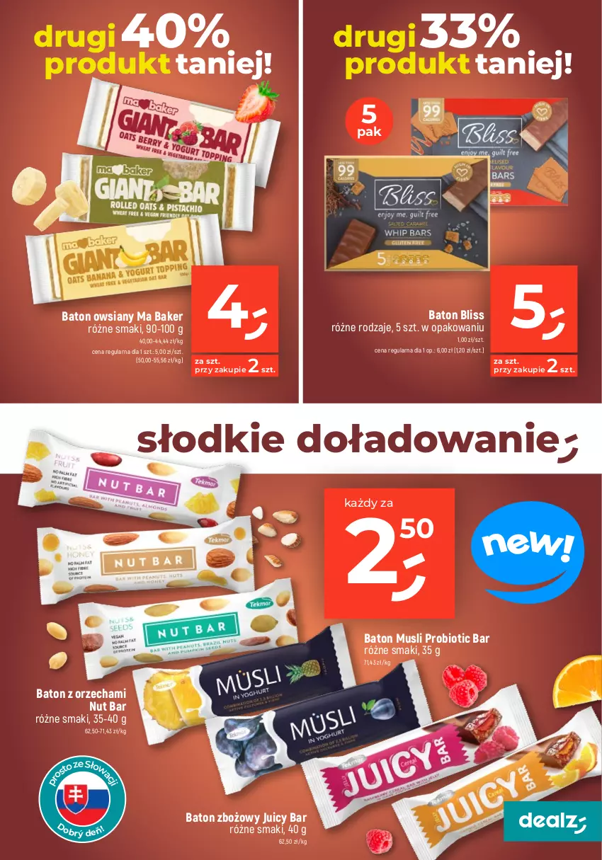 Gazetka promocyjna Dealz - MAKE A DEALZ - ważna 11.04 do 19.04.2023 - strona 5 - produkty: Baton, Gra, Mus