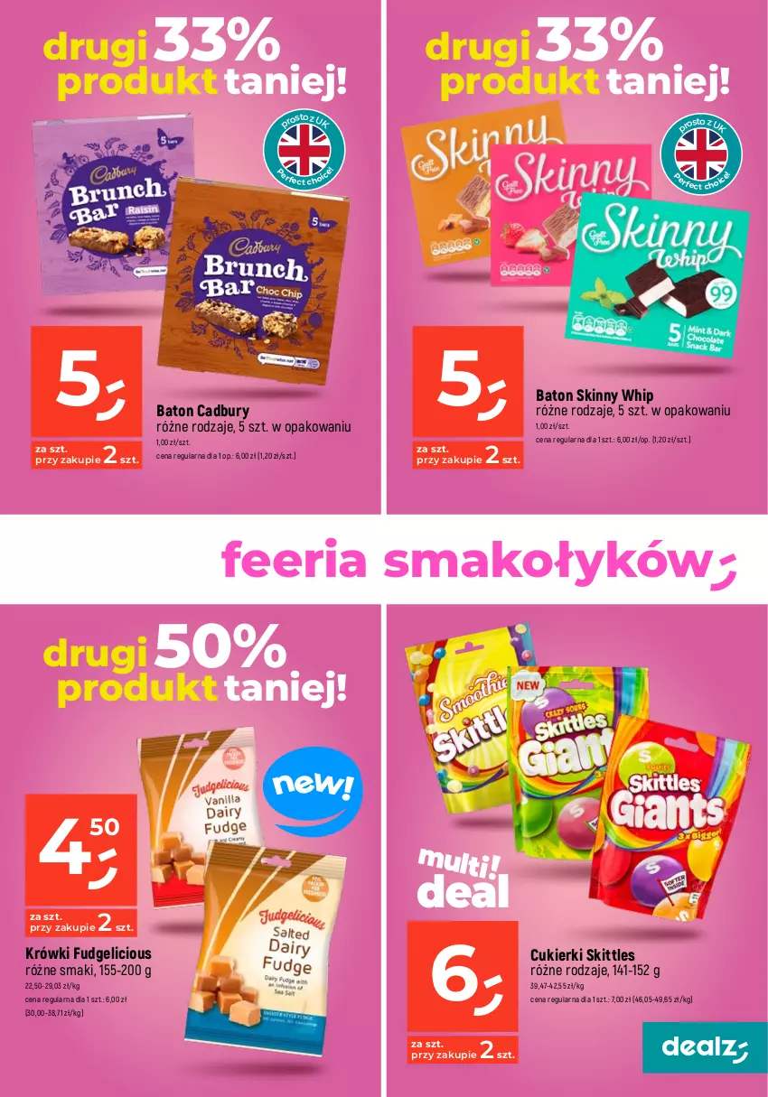 Gazetka promocyjna Dealz - MAKE A DEALZ - ważna 11.04 do 19.04.2023 - strona 9 - produkty: Baton, Cukier, Cukierki, Gra, Lizaki