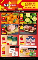 Gazetka promocyjna Biedronka - Tani Weekend - Gazetka - ważna od 29.11 do 29.11.2025 - strona 1 - produkty: Piwa, Polędwica, Sok, Ser, Por, Koc, Gra, Podlaski, Gouda, LG