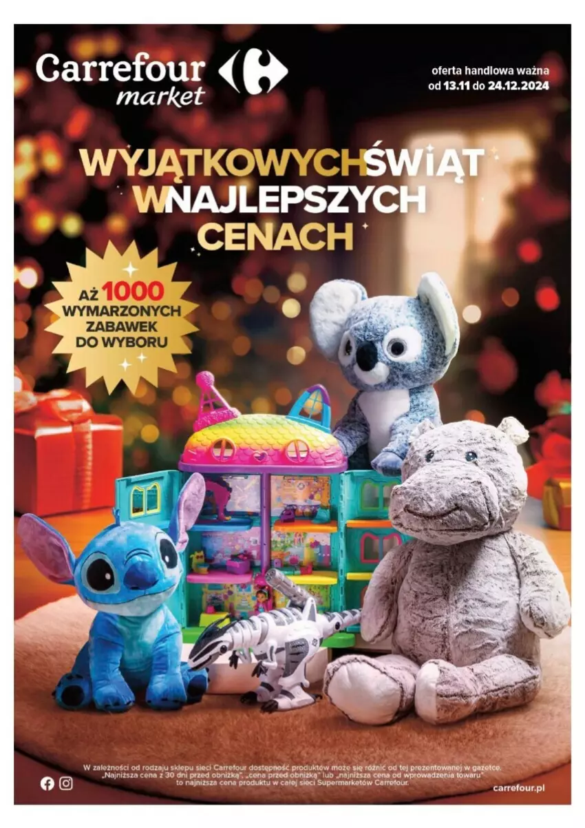 Gazetka promocyjna Carrefour - ważna 13.11 do 24.12.2024 - strona 1