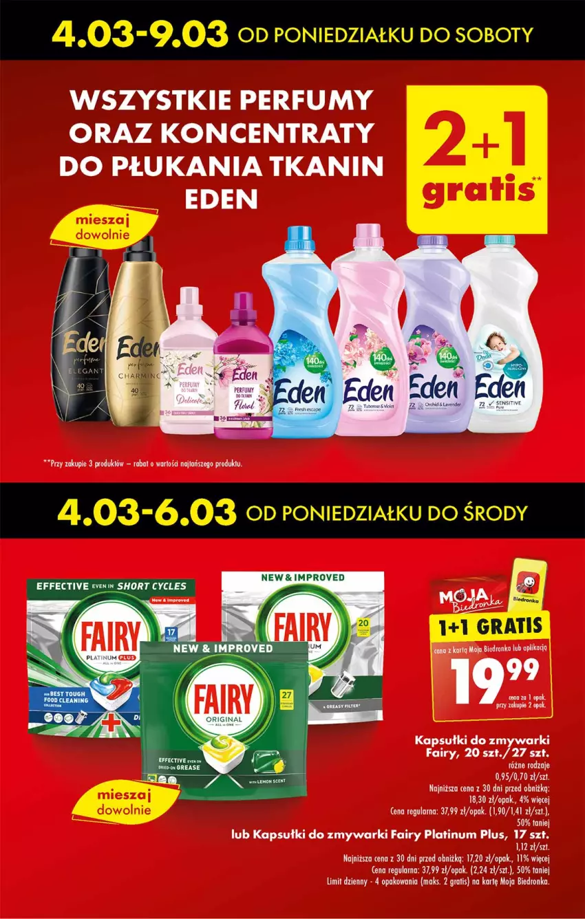 Gazetka promocyjna Biedronka - Od poniedzialku - ważna 04.03 do 09.03.2024 - strona 13 - produkty: Fa, Fairy, Gra, Perfum, Zmywarki