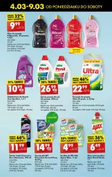 Gazetka promocyjna Biedronka - Od poniedzialku - Gazetka - ważna od 09.03 do 09.03.2024 - strona 60 - produkty: Płyn do prania, Domestos, Ajax, Zawieszki, Proszek do prania, Persil, Tera, Odplamiacz, Kostka do wc, Flora, Fa