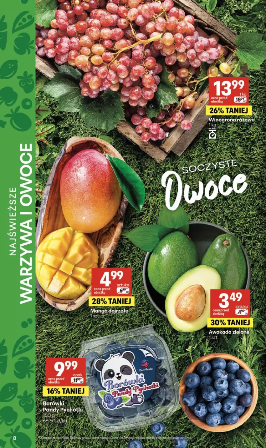 Gazetka promocyjna Delikatesy Centrum - Franczyza DC19 Czwartek - ważna 07.05 do 13.05.2026 - strona 8 - produkty: Fa, LG, Owoce, Warzywa, Warzywa i owoce