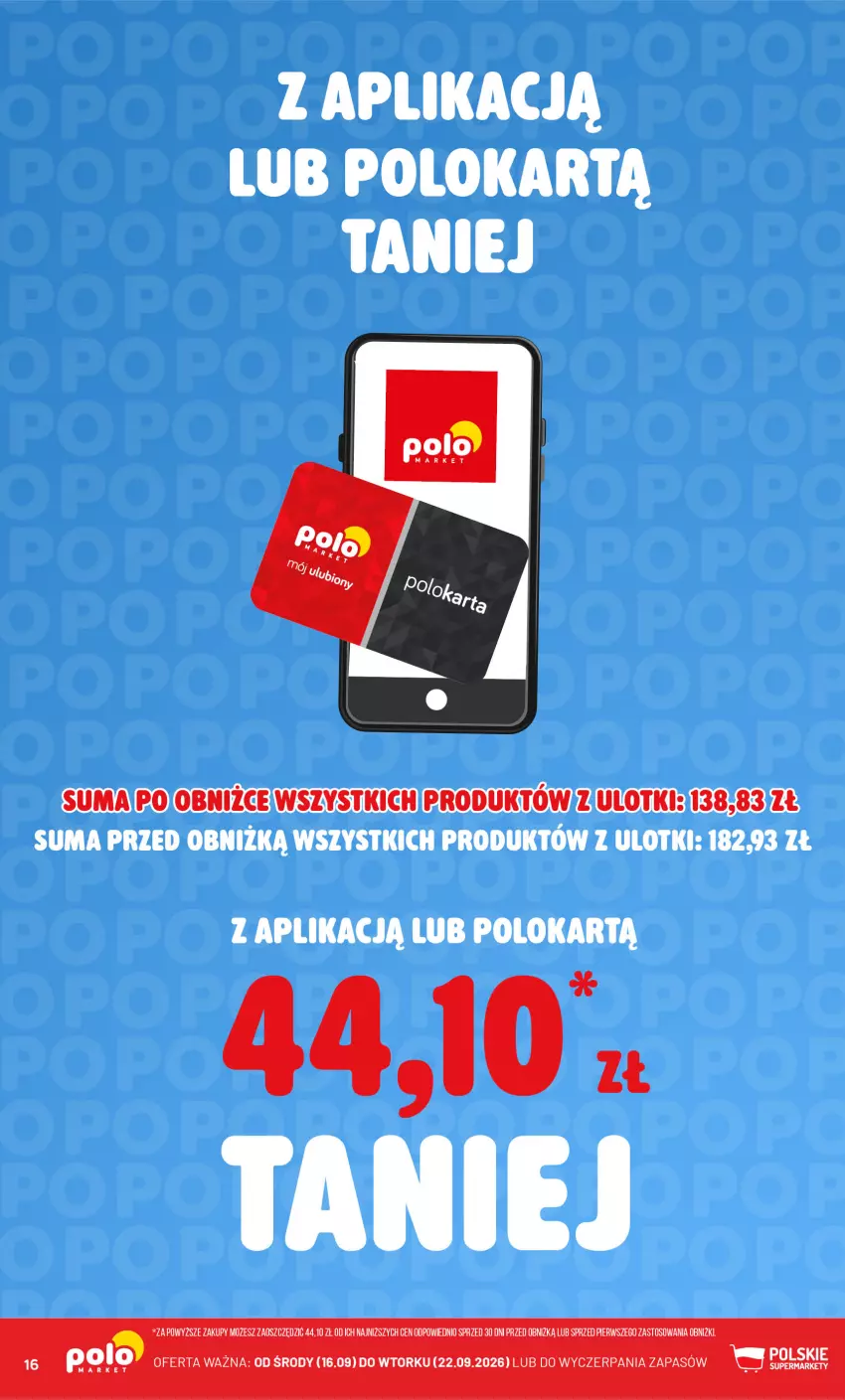 Gazetka promocyjna PoloMarket - Katalog Kupuj taniej z POLOappką - ważna 16.09 do 22.09.2026 - strona 16