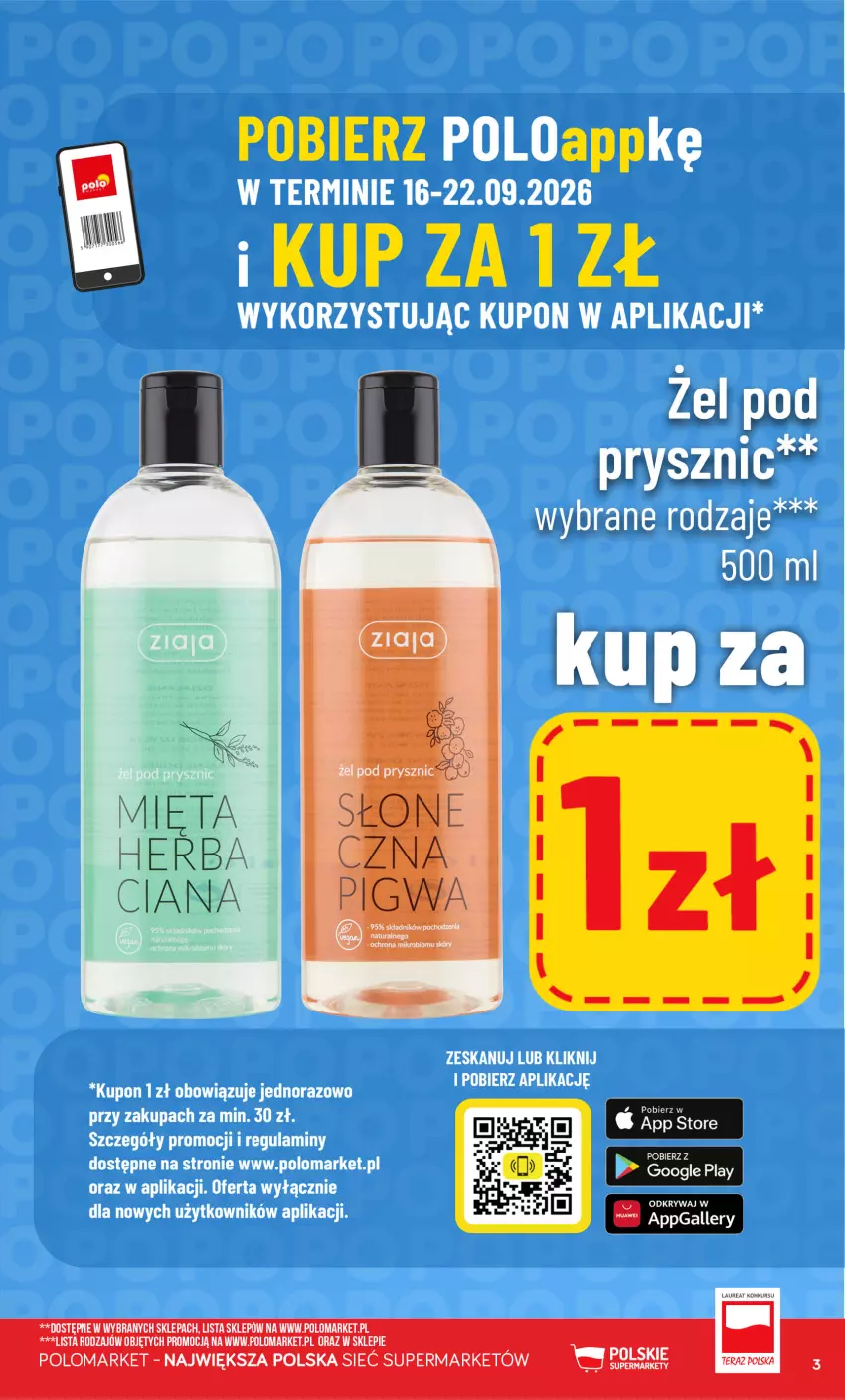Gazetka promocyjna PoloMarket - Katalog Kupuj taniej z POLOappką - ważna 16.09 do 22.09.2026 - strona 3 - produkty: Tera