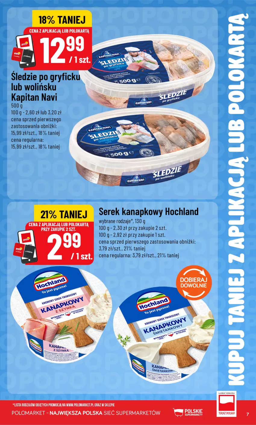 Gazetka promocyjna PoloMarket - Katalog Kupuj taniej z POLOappką - ważna 16.09 do 22.09.2026 - strona 7 - produkty: Gry, Hochland, Kanapa, Laur, Ser, Serek, Serek kanapkowy