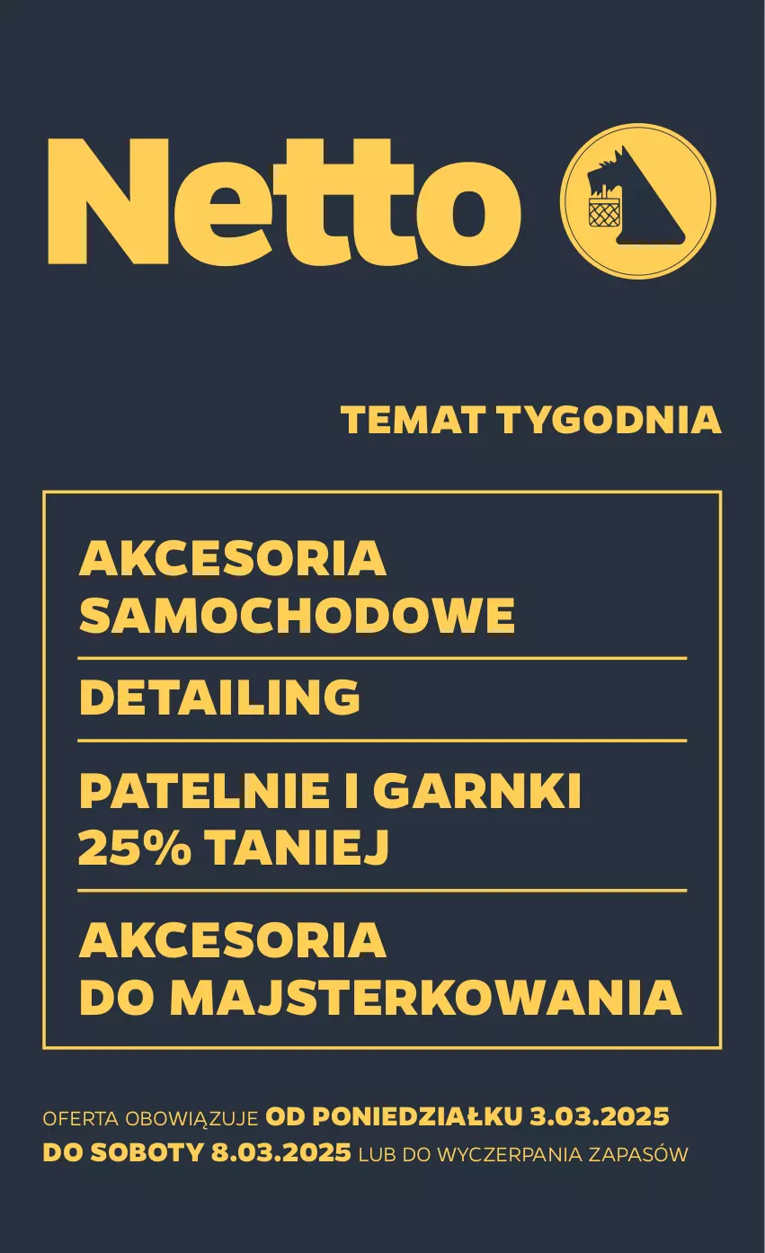Gazetka promocyjna Netto - Od Poniedziałku Przemysłowa - ważna 03.03 do 08.03.2025 - strona 1