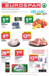 Gazetka promocyjna Spar - EuroSpar - Gazetka - ważna od 23.08 do 23.08.2026 - strona 1 - produkty: Piwa, Piwo, Kurczak, Kawa rozpuszczalna, Top, Gra, Borówka, Papier, Kawa, Boczek bez kości, Papier toaletowy, Nektarynka, Boczek, Jacobs, Nektar