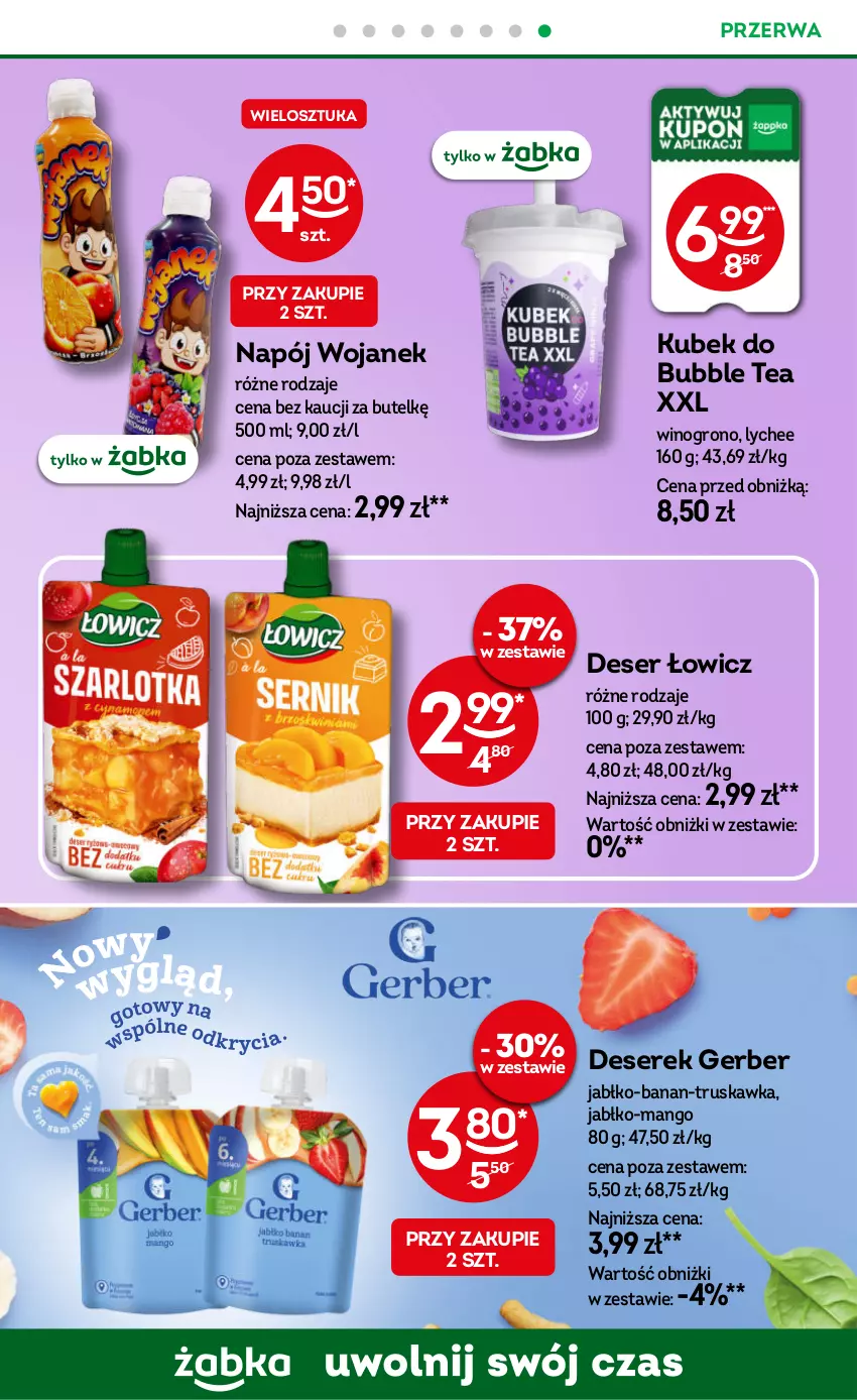 Gazetka promocyjna Żabka - gazetka-promocyjna-43-44-2026 - ważna 21.10 do 03.11.2026 - strona 53 - produkty: Deser, Gerber, Kubek, Mango, Napój, Ser, Serek, Wino