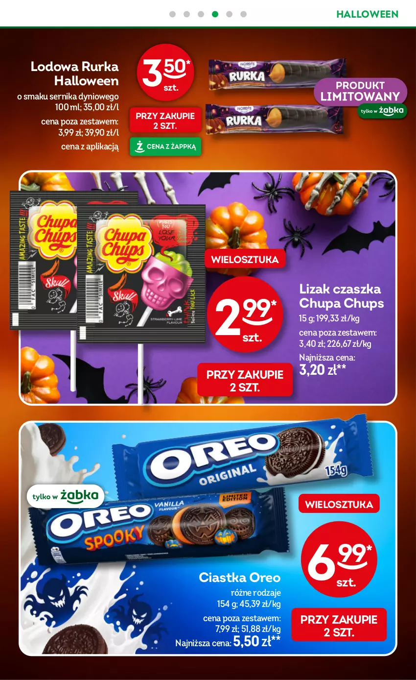Gazetka promocyjna Żabka - gazetka-promocyjna-43-44-2026 - ważna 21.10 do 03.11.2026 - strona 7 - produkty: Chupa Chups, Ciastka, Oreo, Ser