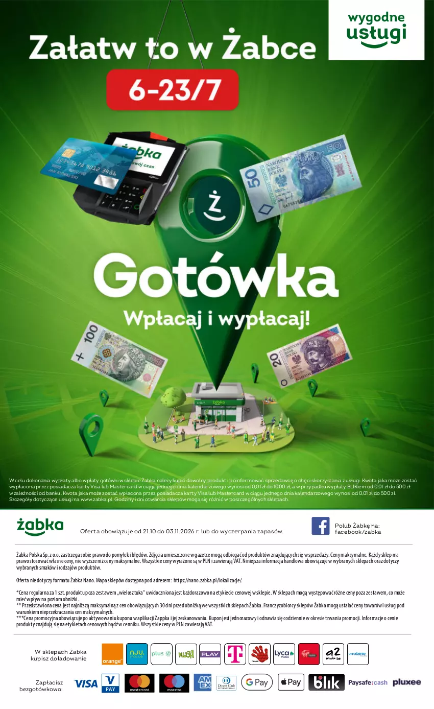 Gazetka promocyjna Żabka - gazetka-promocyjna-43-44-2026 - ważna 21.10 do 03.11.2026 - strona 72 - produkty: Dres, Fa, Kalendarz