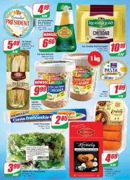 Gazetka promocyjna Dino - Gazetka - Gazetka - ważna od 12.04 do 12.04.2022 - strona 20 - produkty: Sałatka, Ciasto francuskie, Cheddar, Ser, Por, Gra, Brie, SEKO, Mlekovita, Sałat, Camembert, Mleko, Fa